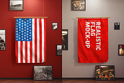 3D Flag Mock-Up, an Advertising Mockup by WebAndCat (Thumbnail 15 of 20)