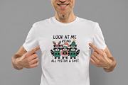 Funny Christmas Sarcastic Raccoon, an Illustration by Daily.Designs (Thumbnail 2 of 5)