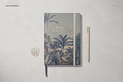 Leather Notebook Mockup Set, a Merchandise Mockup by creatsy5 (Thumbnail 4 of 10)