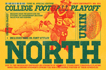 UNI North Font