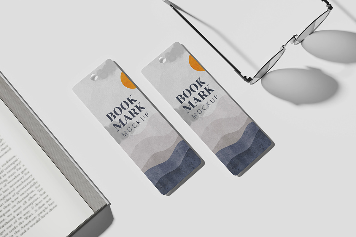 Bookmark Mockup, a Product Mockup by MrLetters (Photo 5 of 5)