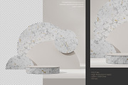 5 Podium with Transparent Background, a Background Graphic by faustudio (Thumbnail 7 of 7)
