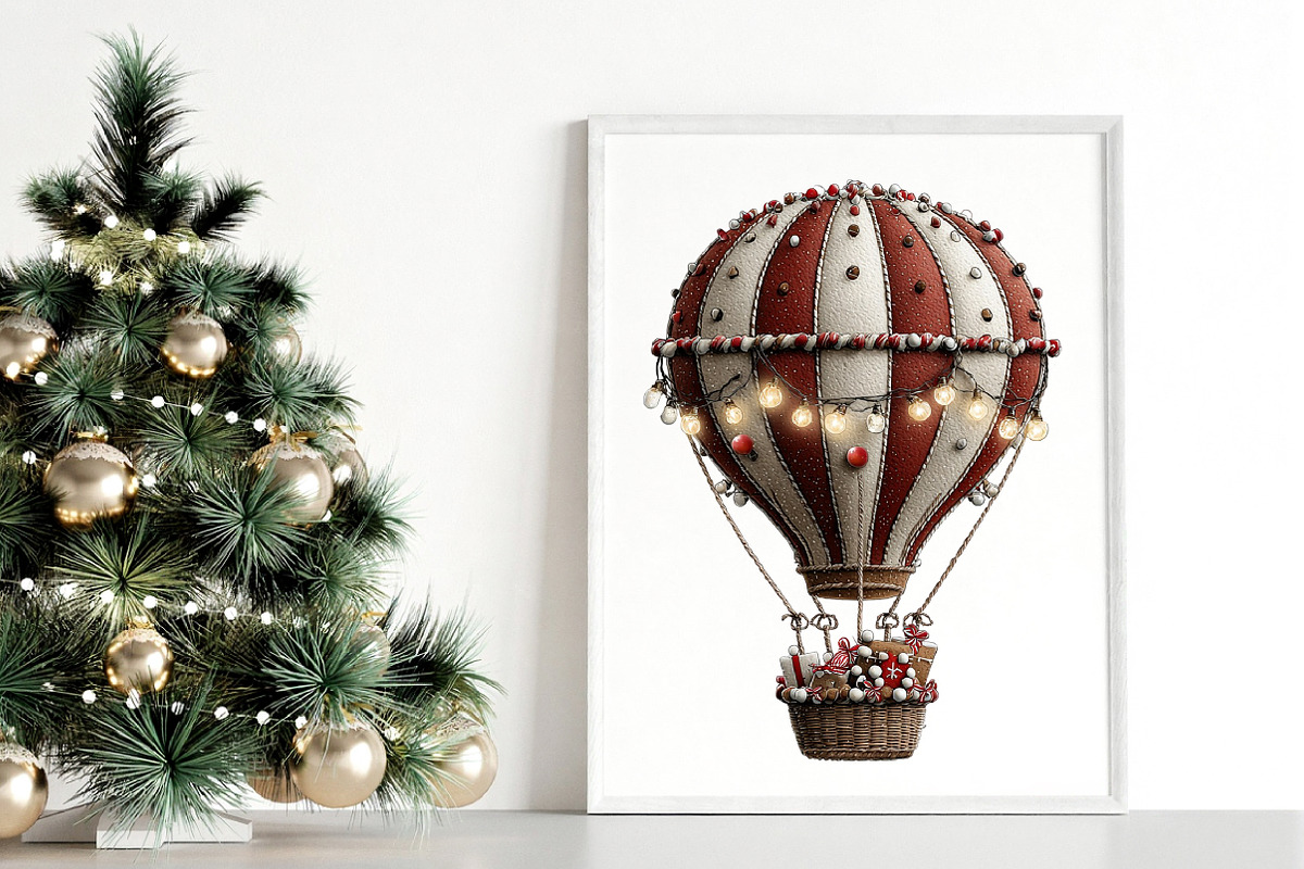 Gingerbread Christmas Clipart, an Illustration by Canvas Craft (Photo 5 of 6)
