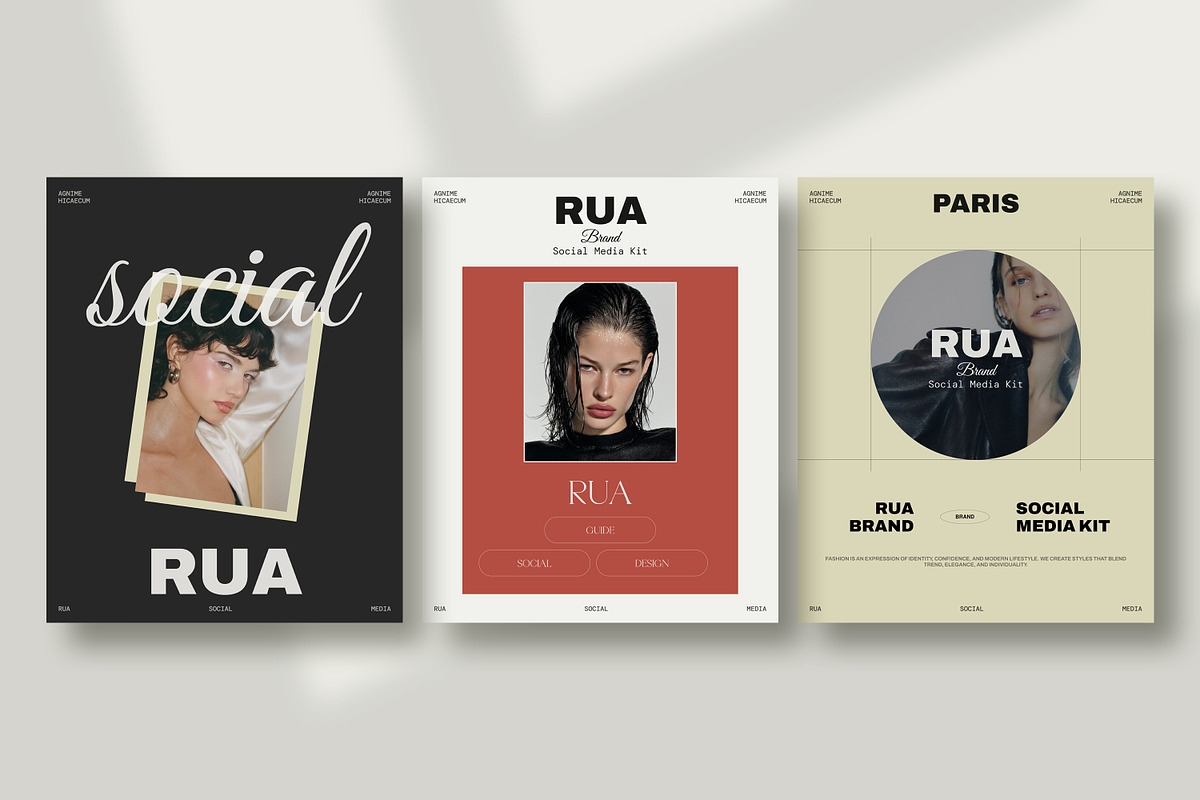 RUA | Social Media Kit, a Social Media Template by SparkPro (Photo 6 of 8)