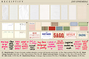 Receiptify - Vintage Ephemera Pack, an Object Graphic by Dina Mae (Thumbnail 5 of 11)