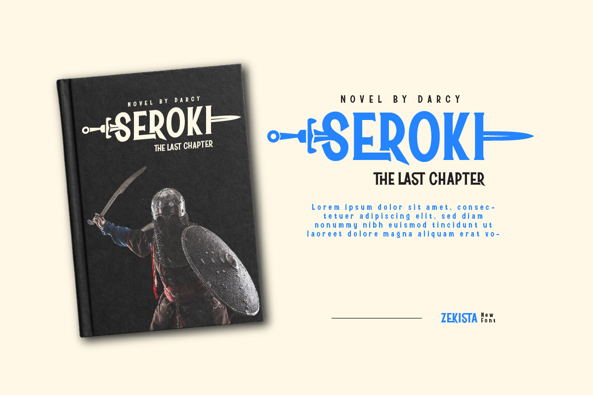 Zekista - Hero Display Font, a Serif Font by twinstd (Photo 9 of 10)