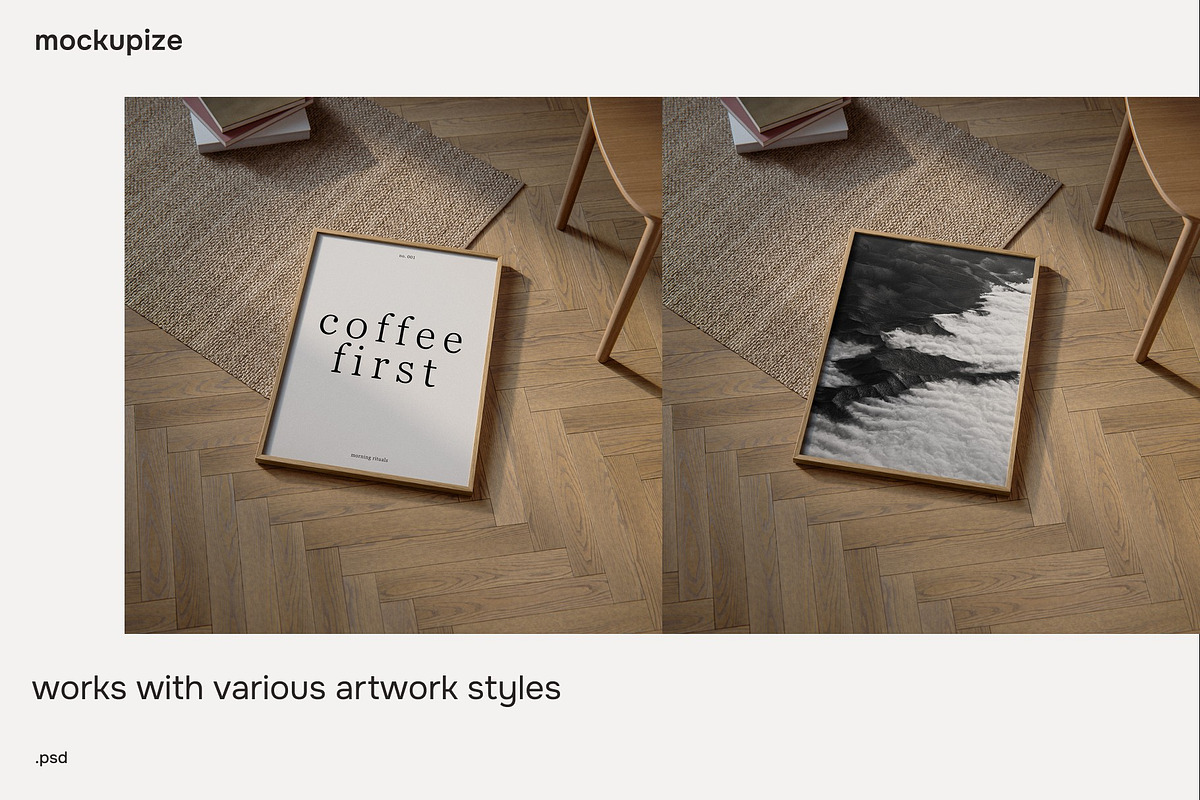 DIN A Flat Lay Frame Mockup, a Household Mockup by mockupize (Photo 6 of 7)