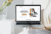 Minimalist Canva Resume Website, a Landing Page Template by The Blog Creative (Thumbnail 8 of 9)