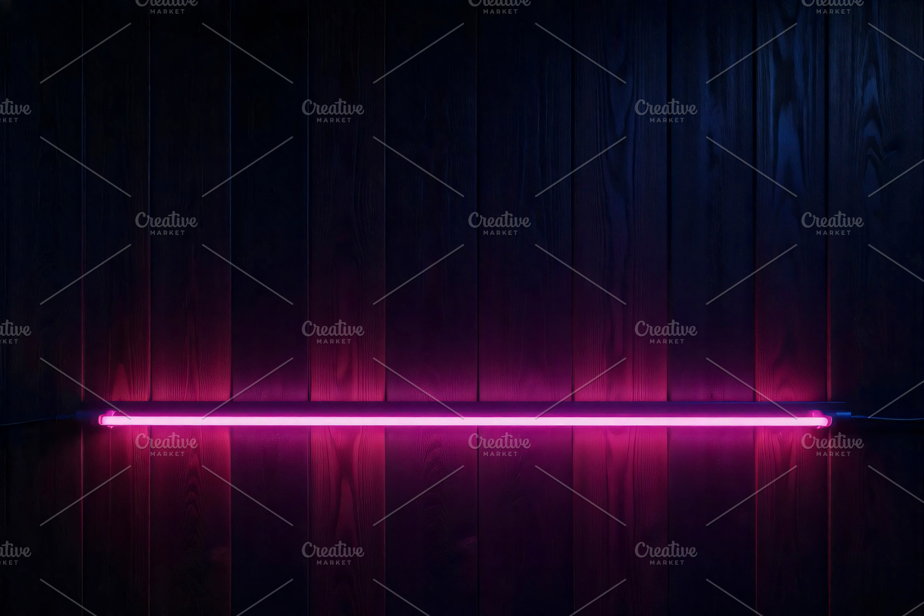 Horizontal neon lamp, a Photo by rarrarorro