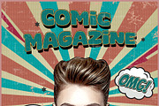 Retro Comic Book Style Poster Art, an Action Add-On by Photoshop Action (Thumbnail 11 of 21)