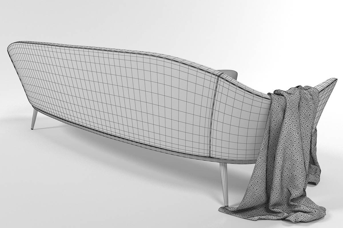 Sofa by Ico Parisi, a Furniture 3D Model by inDahouze (Photo 8 of 8)