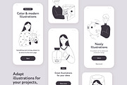 Neoly Finance Illustrations, a Finance Illustration by Welovegraphics (Thumbnail 3 of 8)