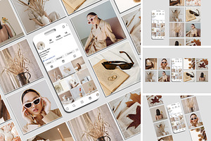 Instagram Post Mockup, an Advertising Mockup by AnasStudio