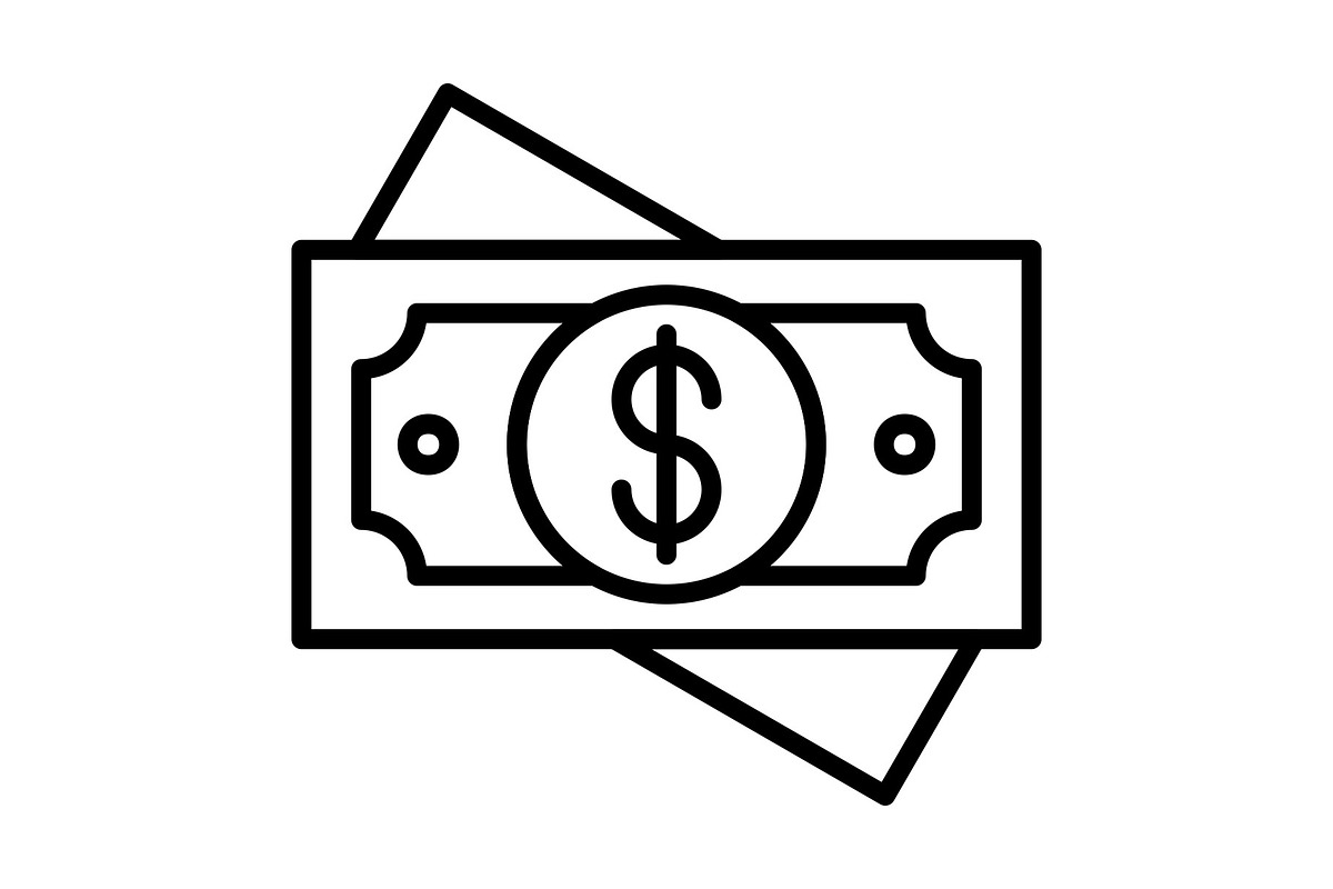 Money Line Icon, an Icon by Pexelpy