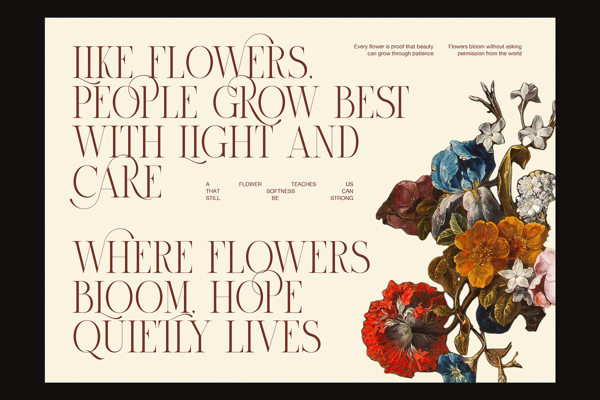 Sugari Luxury Swash Serif Font, a Serif Font by Perfectype (Photo 4 of 8)
