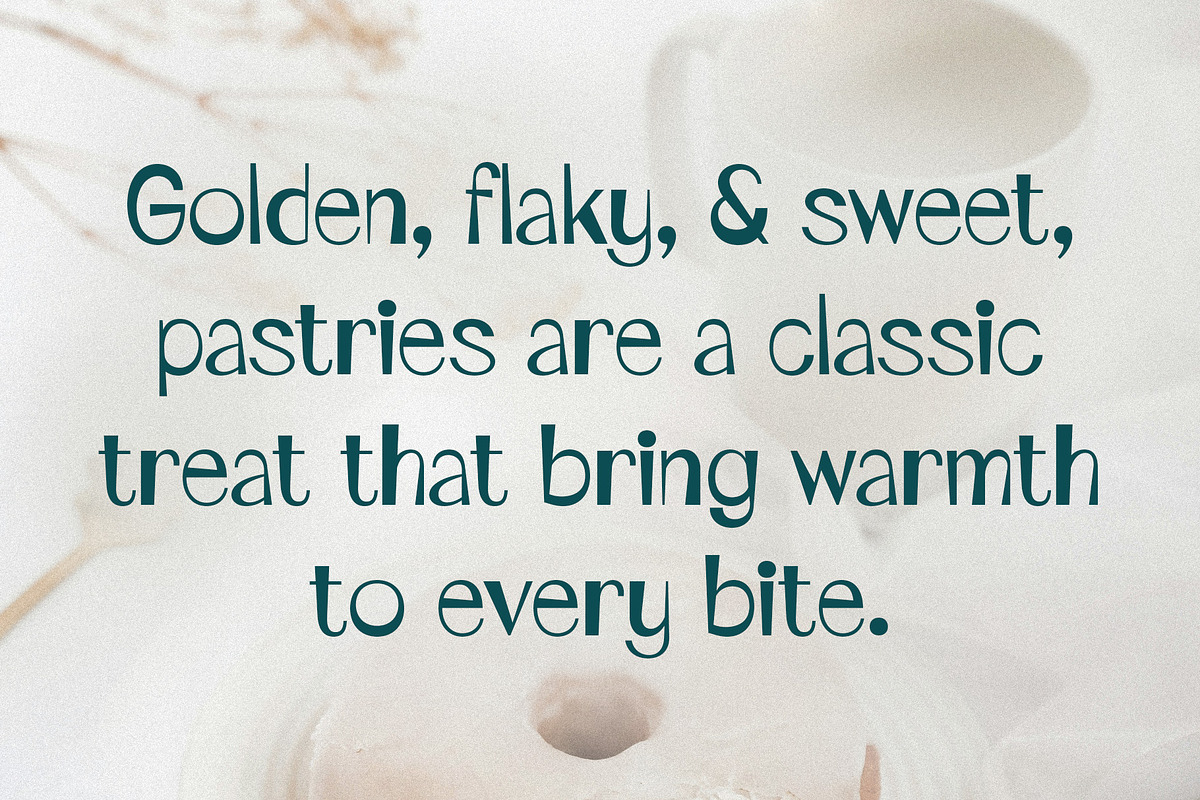 CS Damaris – Fun Font, a Sans Serif Font by Craft Supply Co. (Photo 7 of 8)