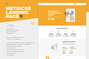 Metricss Landing Page