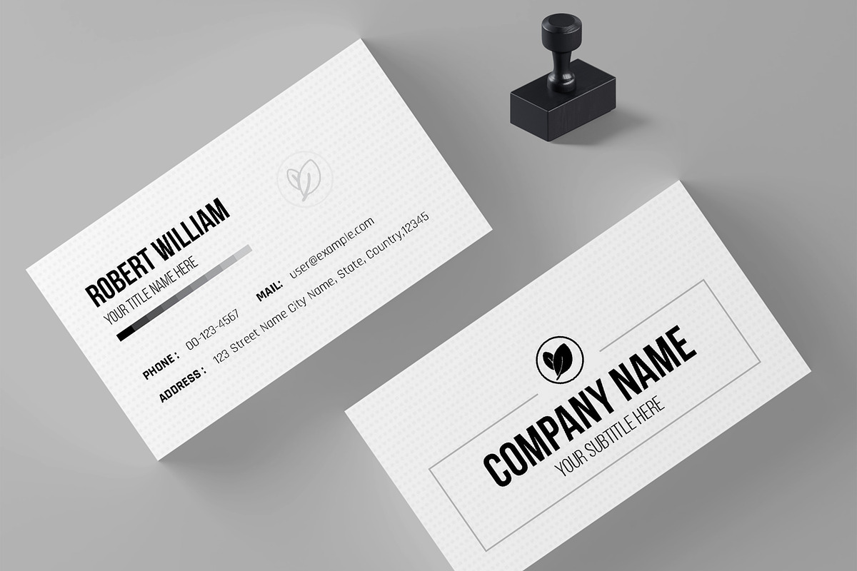 Business Card Design Layout, a Business Card Template by ContestDesign (Photo 3 of 3)