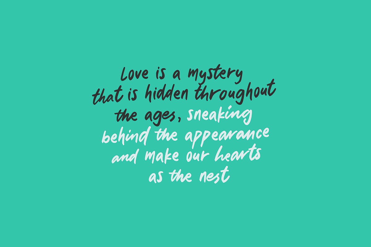 Madly Jealous, a Script Font by Bluestudio (Photo 2 of 9)