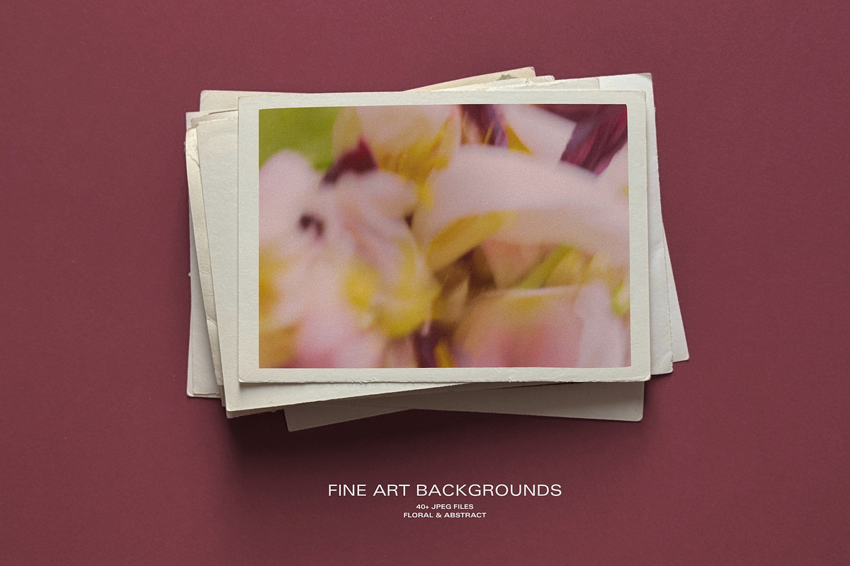 Blur Flower Abstract Backgrounds, a Background Graphic by eclosque (Photo 8 of 27)