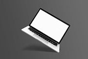 Laptop Mockup, a Device Mockup by Viswal Studio (Thumbnail 3 of 4)