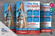 Bike Sales and Rentals Flyer, a Flyer Template by PSDPixel (Thumbnail 1 of 5)