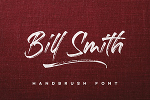 Bill Smith | Handwriting Font