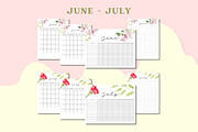 2026 Calendar Template - Canva, a Templates & Theme by Adalin Shop (Thumbnail 6 of 12)