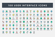 3 Version - 100 User Interface Icons, an Icon by Design_Planet (Thumbnail 11 of 12)