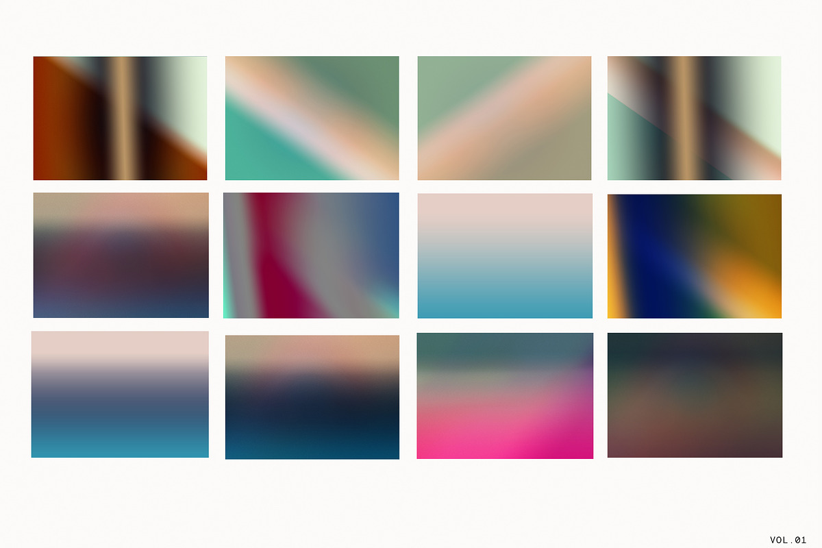Gradient Texture & Retro Geometry, a Texture Illustration by Laras Wonderland (Photo 11 of 13)