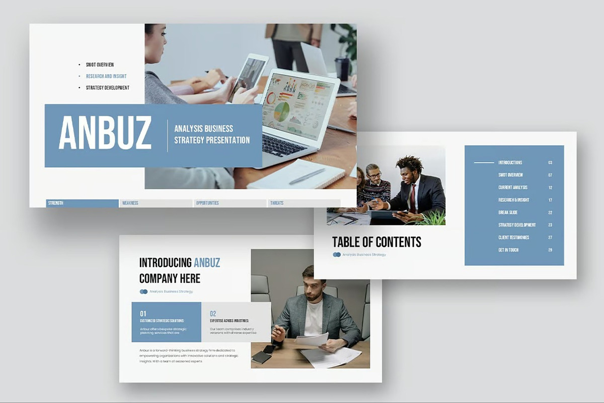 Analysis Business Strategy PPoint, a Presentation Template by Fit-tee (Photo 2 of 10)