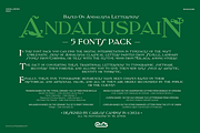 Andaluspain, a Serif Font by Cuchi, qué Tipo! Foundry (Thumbnail 11 of 11)