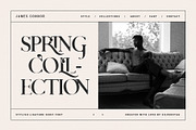 Charles - Chic Ligature Serif Font, a Serif Font by SilverStag Type Foundry (Thumbnail 8 of 31)