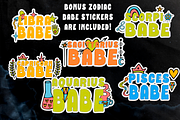 Magic Babe Font & Stickers, a Handwritten Font by Jakayla Digital Co (Thumbnail 5 of 7)