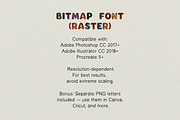 Milk & Honey Watercolor Font, a Symbol Font by gafaroff studio (Thumbnail 2 of 7)