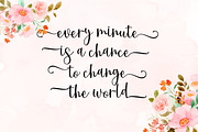 First Time Script, a Script Font by Amarlettering (Thumbnail 5 of 9)