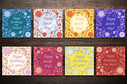 Birthday cards collection, a Card Template by Anastasia Koba (Thumbnail 10 of 11)