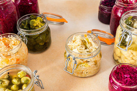 Cabbage fermentation, sauerkraut, a Food & Drink Photo by Pandateam