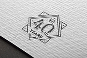 Anniversary logo kit, a Branding & Logo Template by Alfazet Chronicles (Thumbnail 4 of 13)