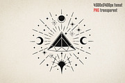 Hand Drawn Mystic & Celestial Bundle, an Object Graphic by GlitterCraft (Thumbnail 5 of 41)