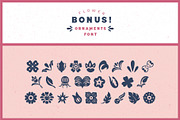 Flor Layered Font + Extras, a Font by Shoutbam (Thumbnail 17 of 20)