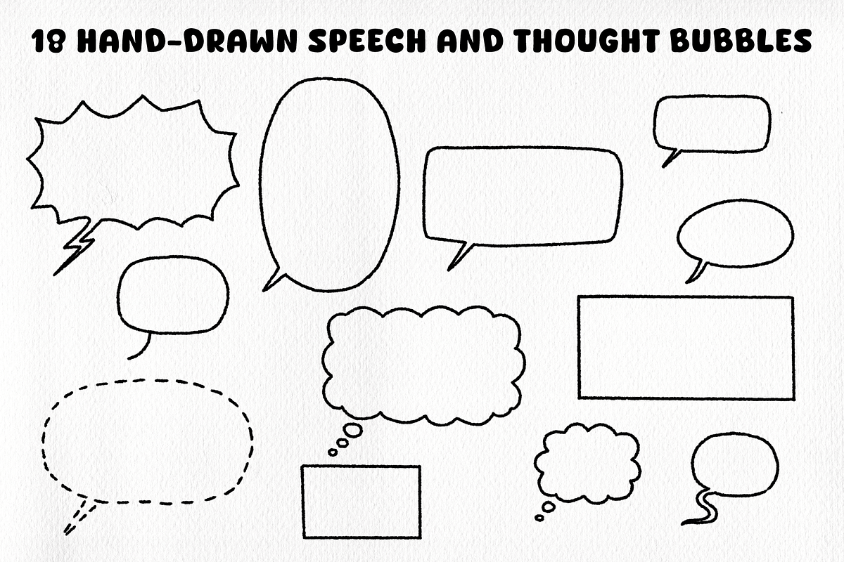 Comic Toolkit, a Social Media Template by Iris Atelier (Photo 3 of 9)