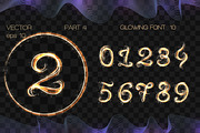 ALPHABET BENGAL SPARKS / BRUSHES /, a Symbol Font by Nadin_Lebedeva (Thumbnail 6 of 9)