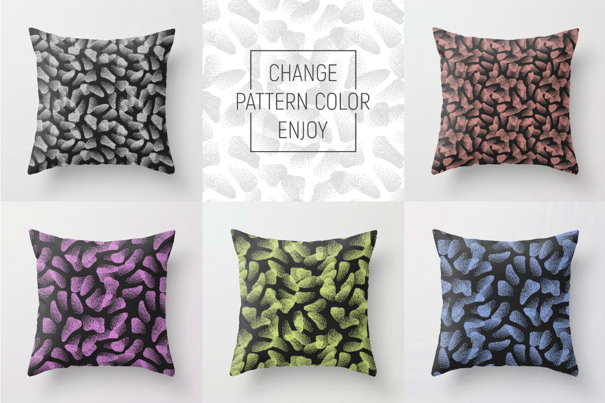 Vector Abstract Seamless Patterns, a Pattern Graphic by yamonstro (Photo 8 of 8)