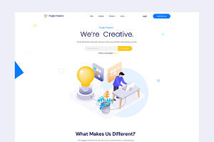 Unpro - Creative Agency Figma Templa