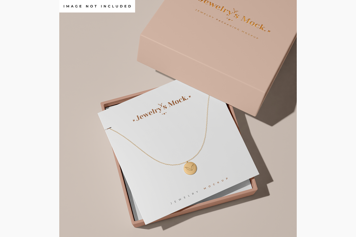 Jewelry box mockup bundle, a Cups & Container Mockup by Mockthethics. (Photo 7 of 12)