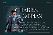BLANNET Ligature Serif Typeface, a Serif Font by Humaira_std (Thumbnail 4 of 10)