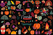 November Clipart | Fall Clipart, an Illustration by illuztrate (Thumbnail 5 of 6)