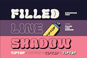 Diskorman – Bubbly Urban Graffiti, a Slab Serif Font by Tiptop Graphic (Thumbnail 2 of 9)