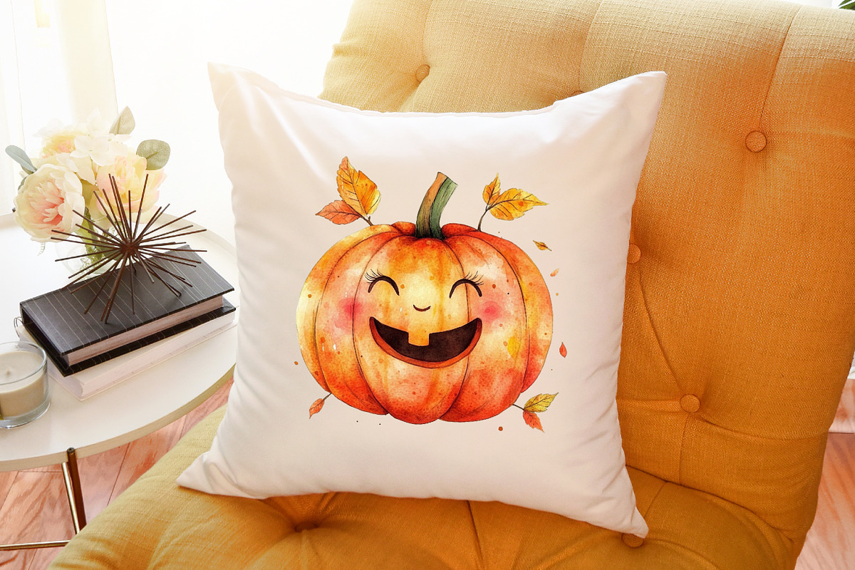 Autumn Whimsical Pumpkins Clipart, an Illustration by Sublimation Artist (Photo 6 of 6)
